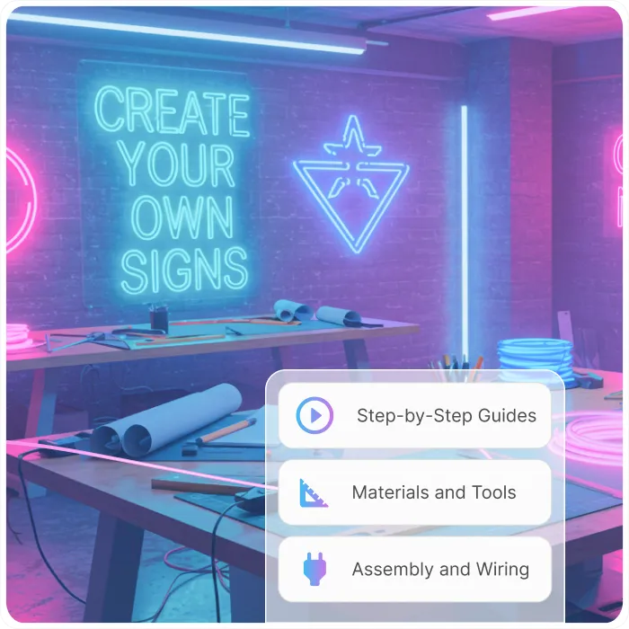 How to make neon signs course