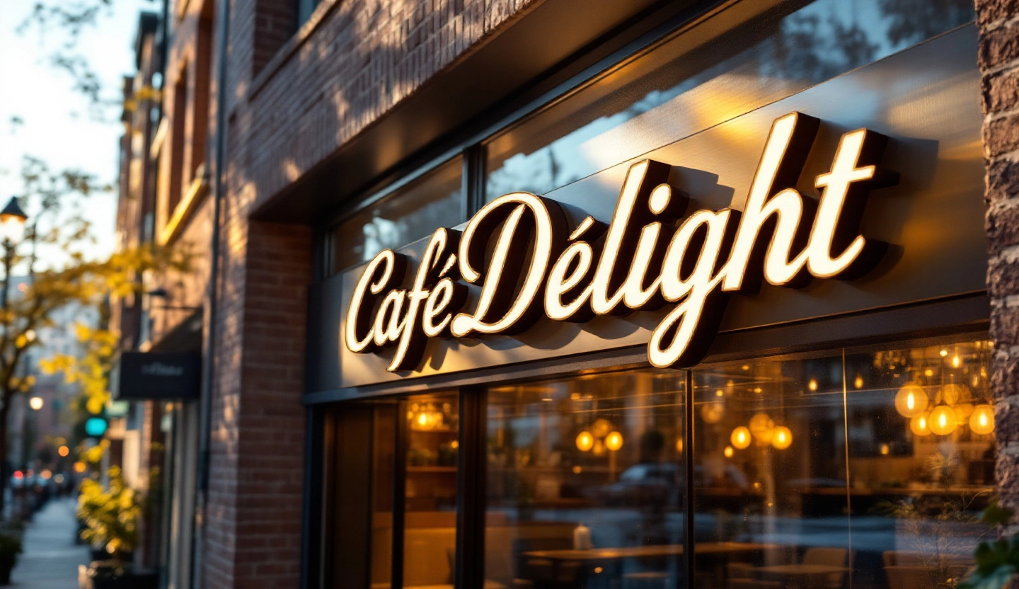 Acrylic Channel Letter sign for Storefront