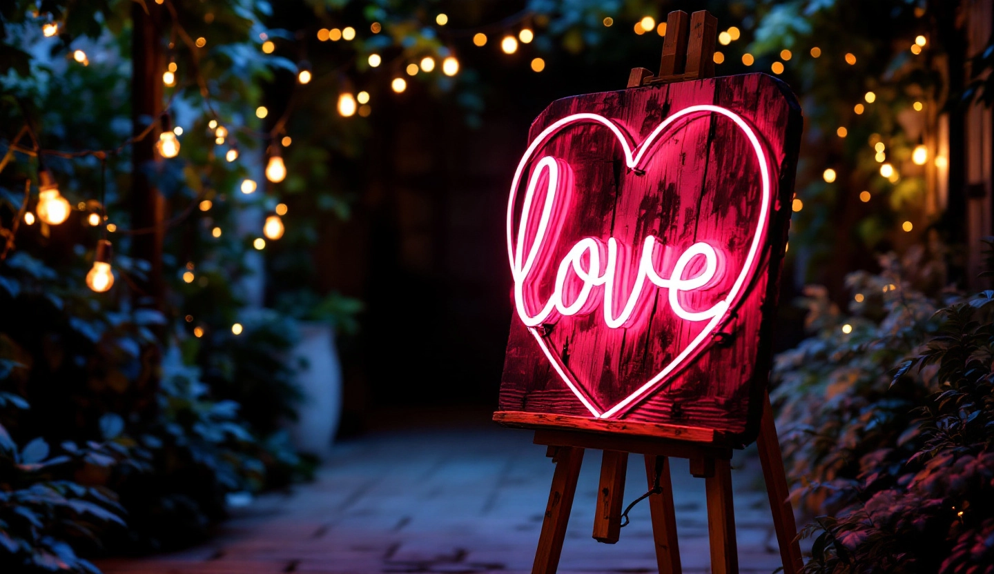 LED Neon sign for Wedding