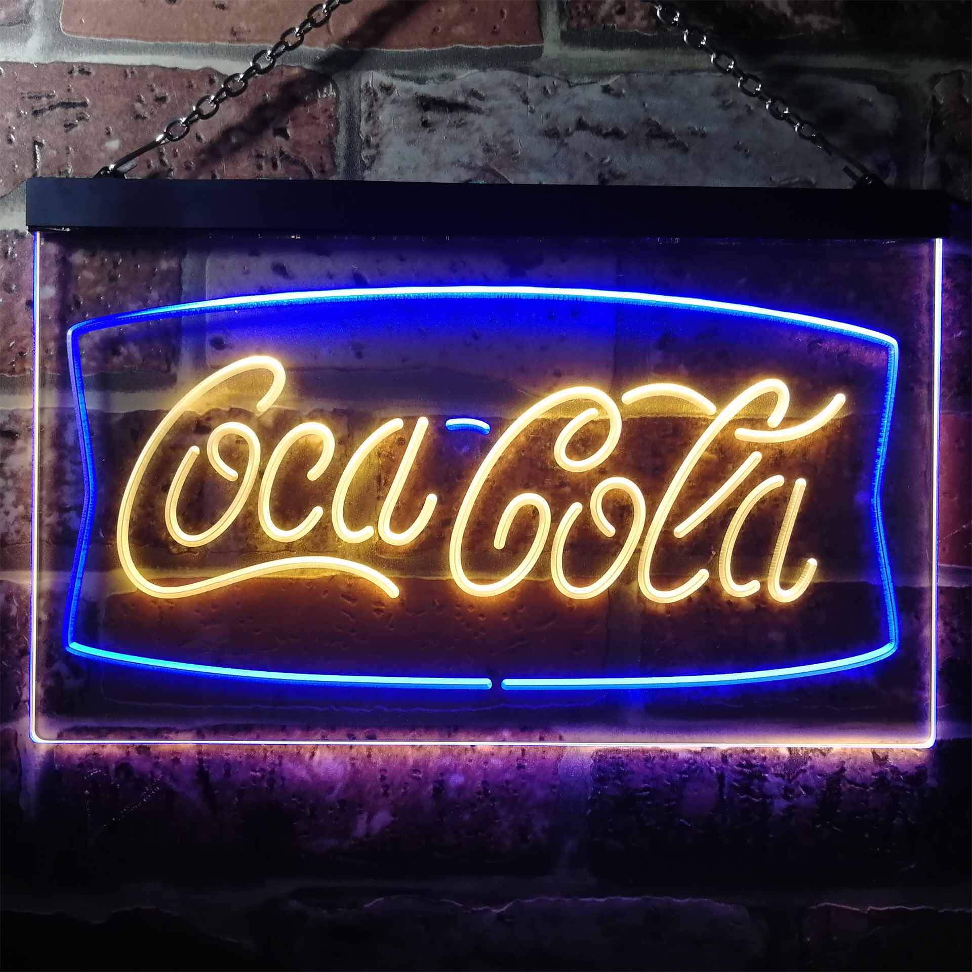 Dual-tone neon signs Dual-tone neon signs