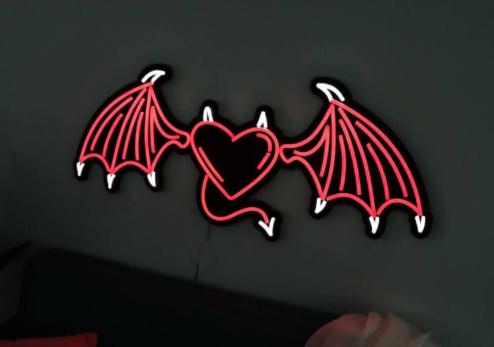Black neon signs for home decor Black neon signs for home decor