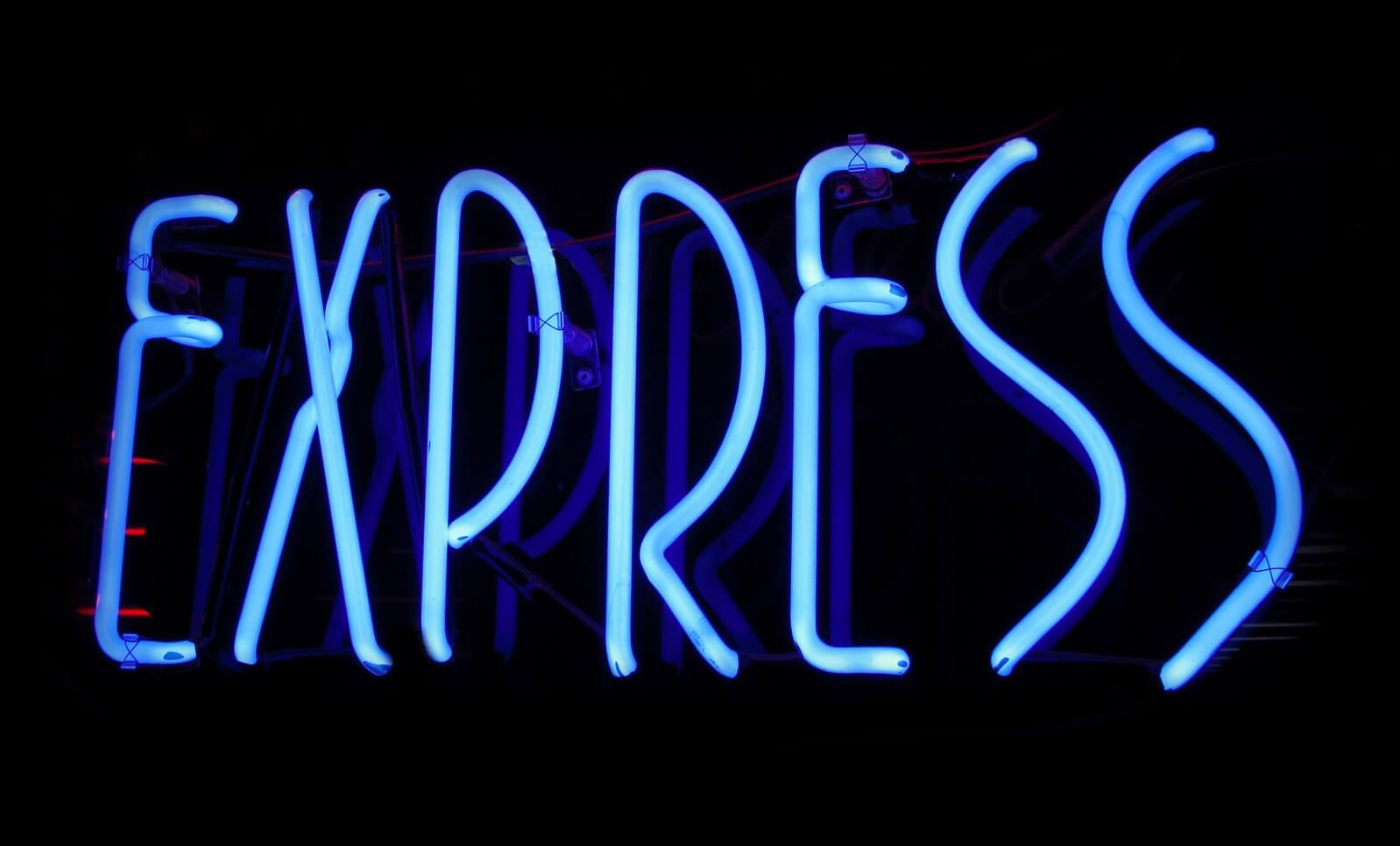 Types of electric blue neon sign designs Types of electric blue neon sign designs