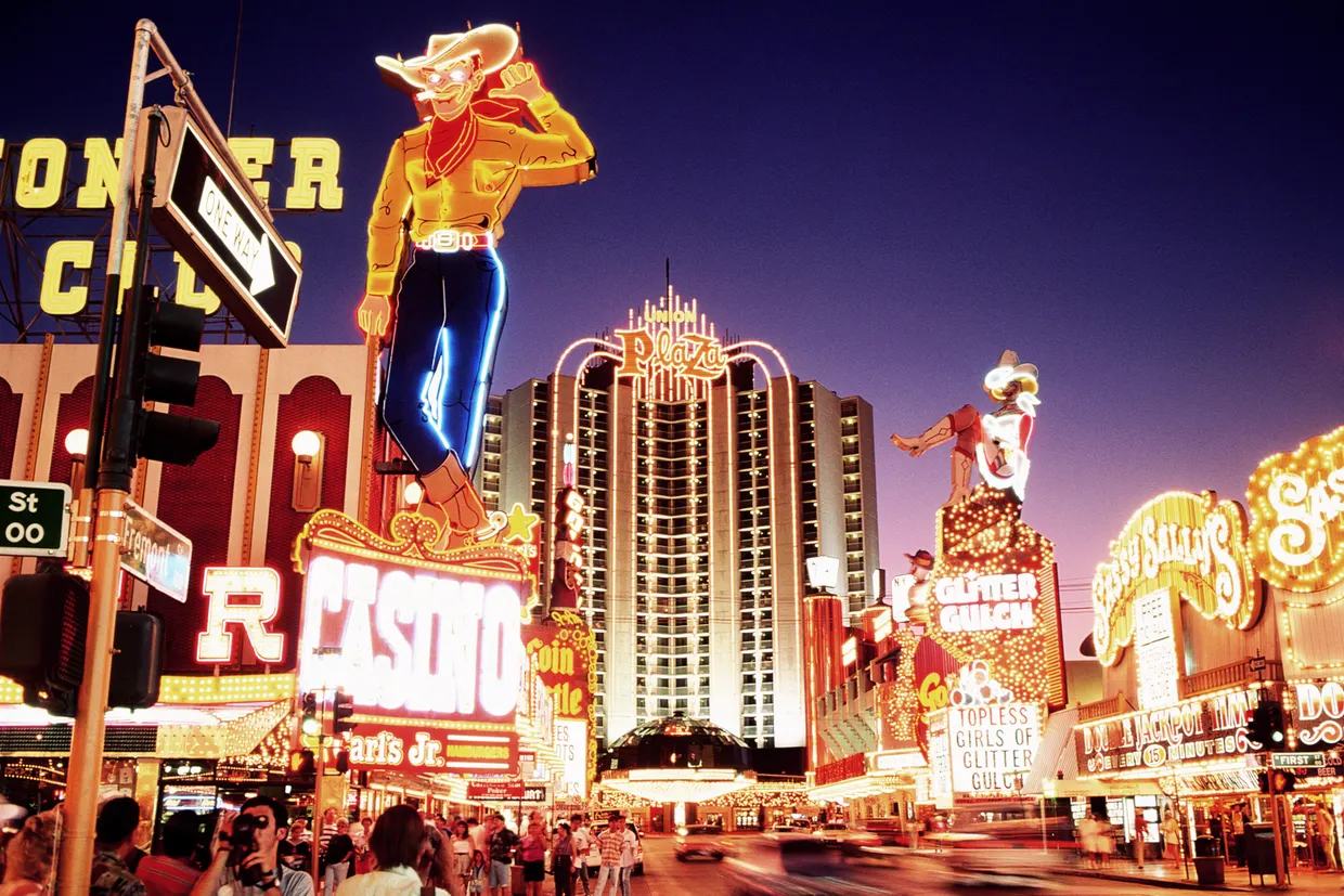 Neon signs in storefront display